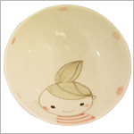 丸茶碗（女の子）