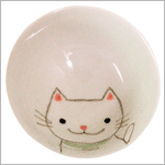 アニマル茶碗（ネコ）